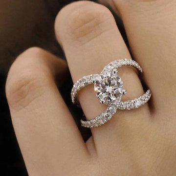 In 2024, luxury, fashion, unique design, white jewelry, summer, men, women, love, couples, gifts, charming rings